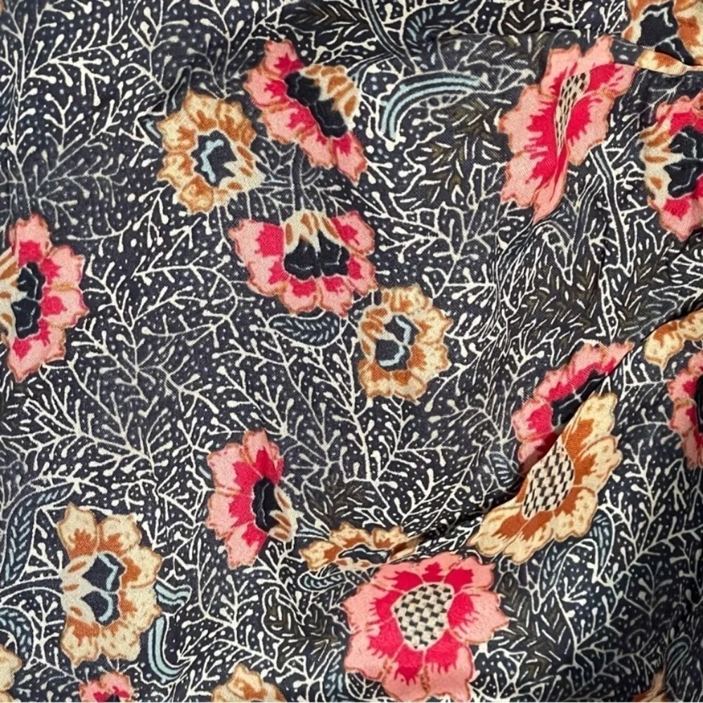 Isabel Marant Etoile sevan Slavic flower gathered floral Skirt 18498